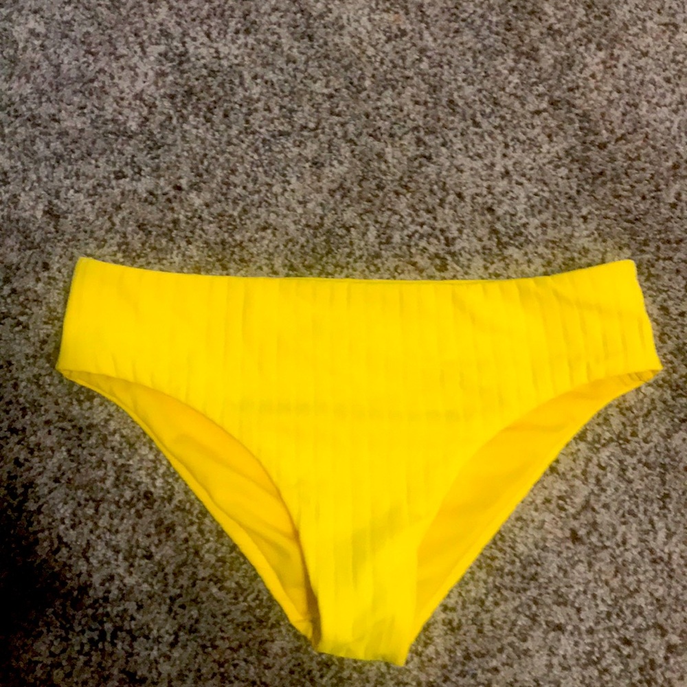 Yellow Bathing Suit Bottoms